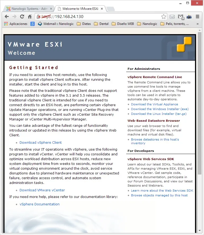 Instalación esxi pantalla 11