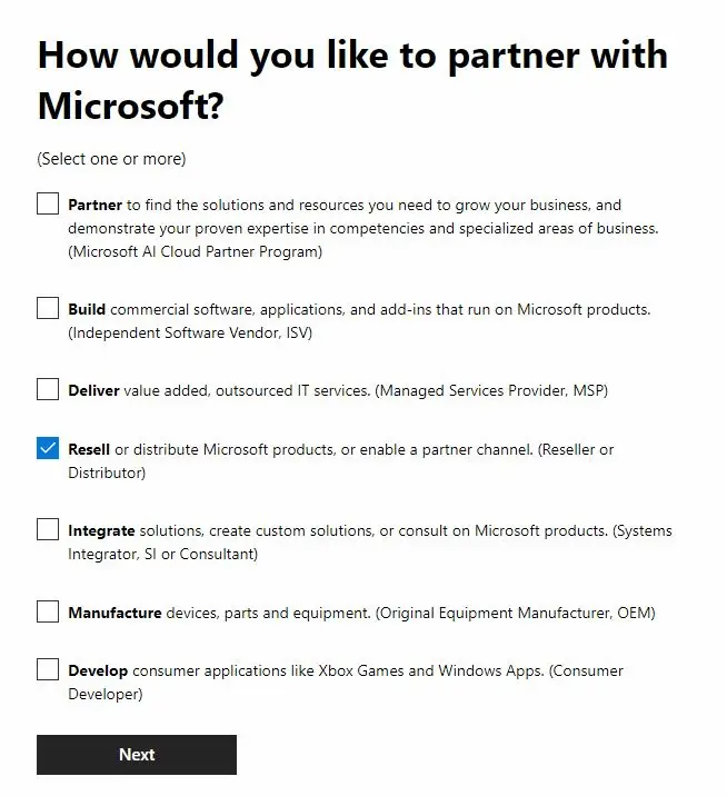 microsoft reseller